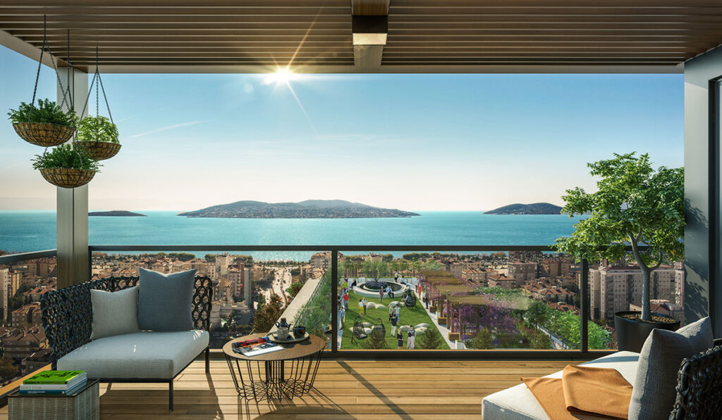 Luxury Sea View Apartments Istanbul 2+1 3 Sea view apartments Istanbul