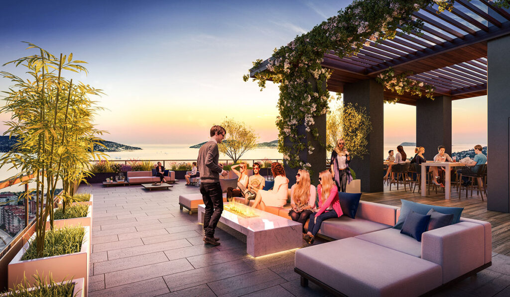 Luxury Sea View Apartments Istanbul 2+1 4 Sea view apartments Istanbul
