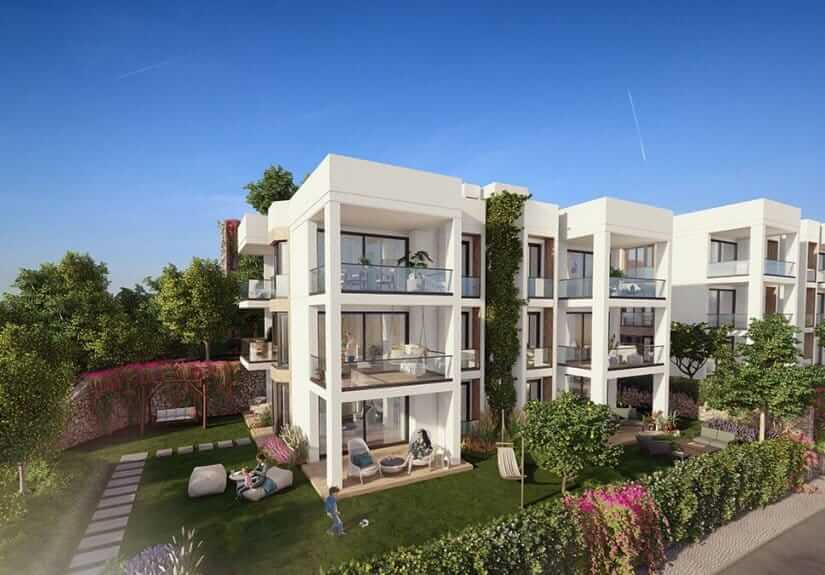 Lake view apartments in Bodrum