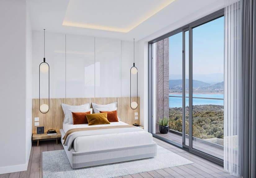 Lake view apartments in Bodrum