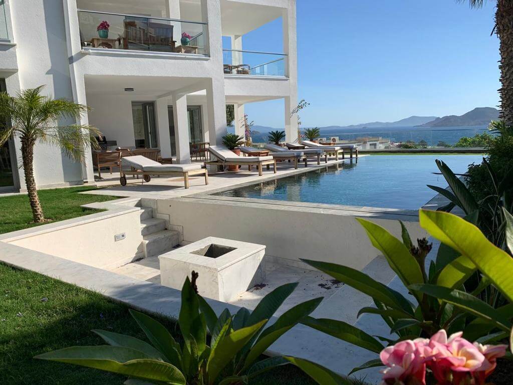 Sea view apartments in Bodrum