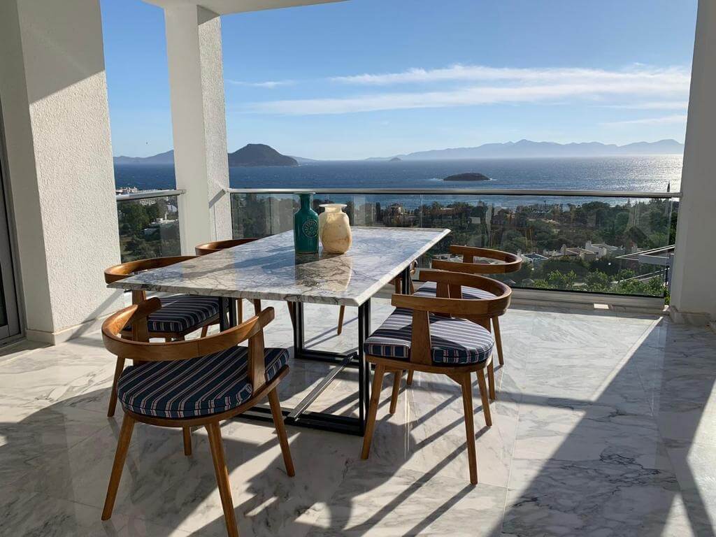 Sea view apartments in Bodrum