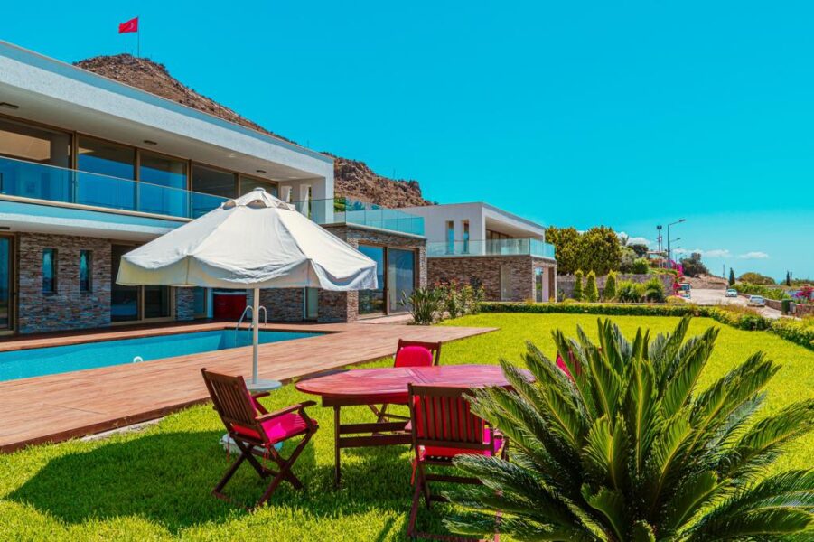 Turkish Bodrum sea view luxury Villas