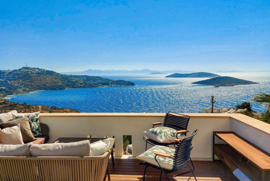 Yalikavak villa with stunning sea views