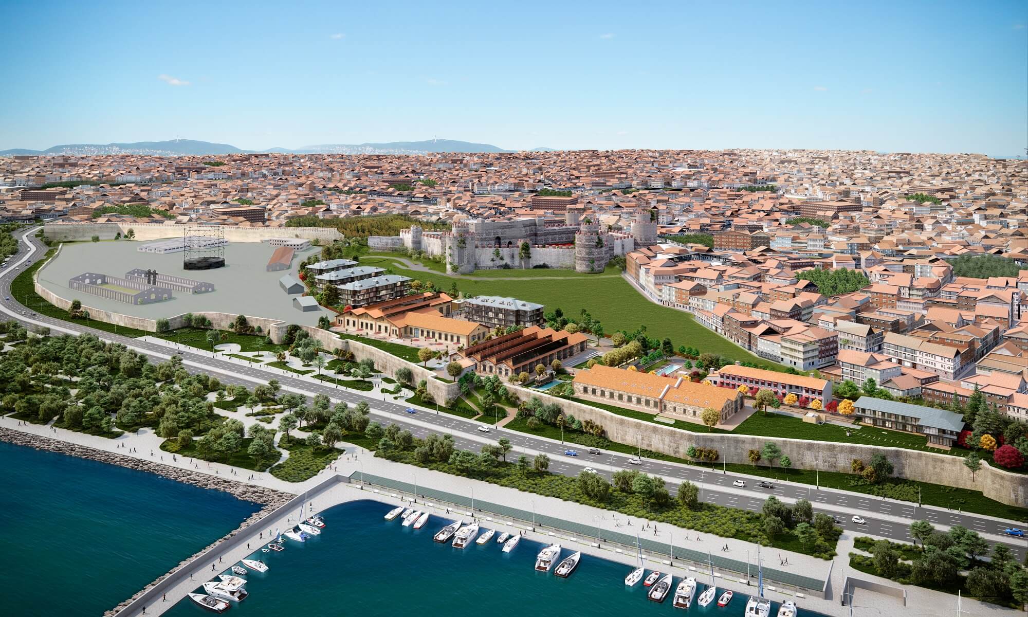 Seafront Istanbul luxury real estate