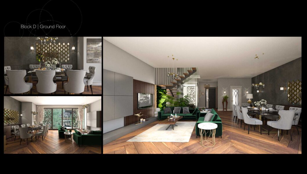 Istanbul sea view luxury townhouses