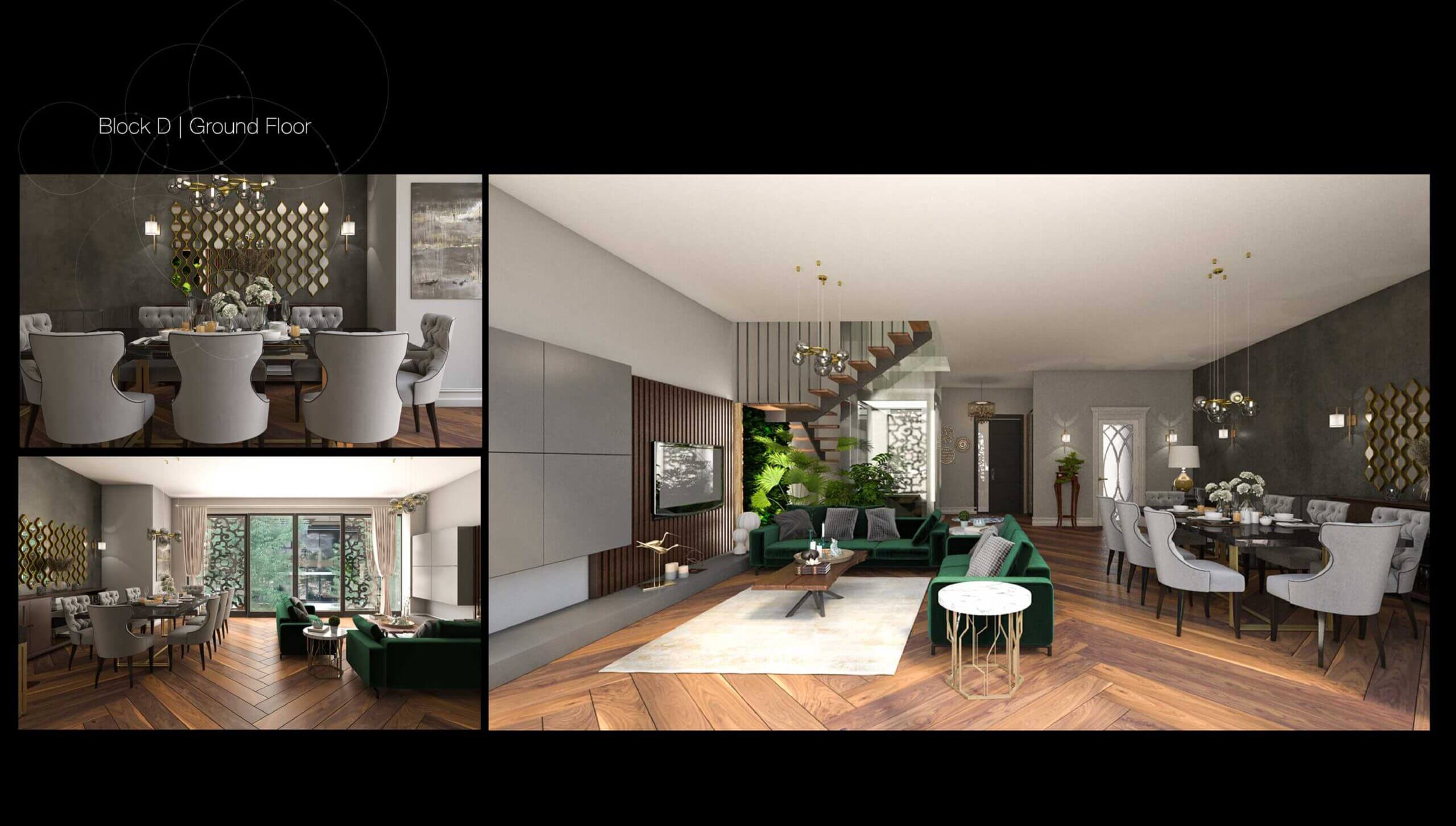 Istanbul sea view luxury townhouses