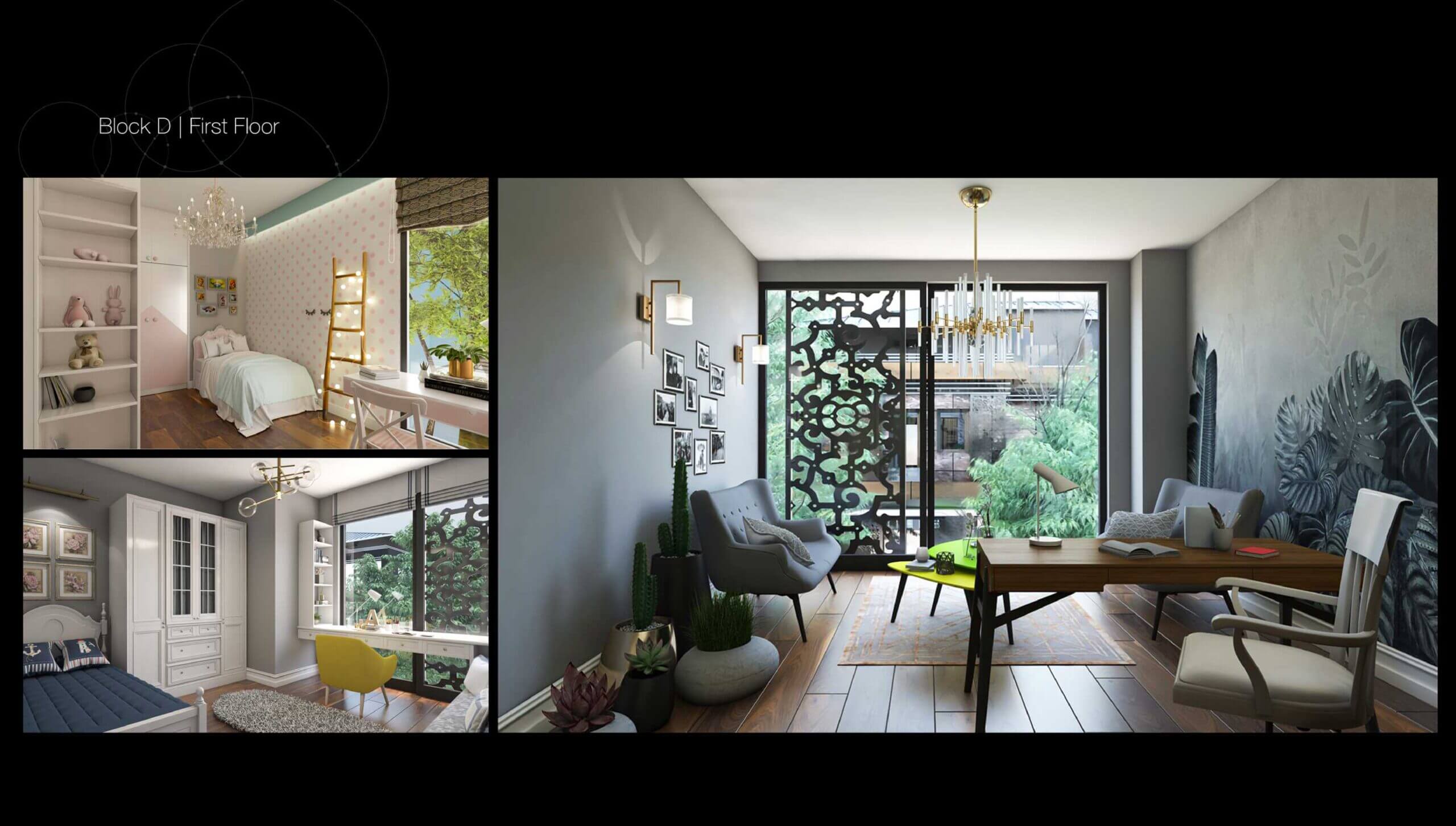 Istanbul sea view luxury townhouses