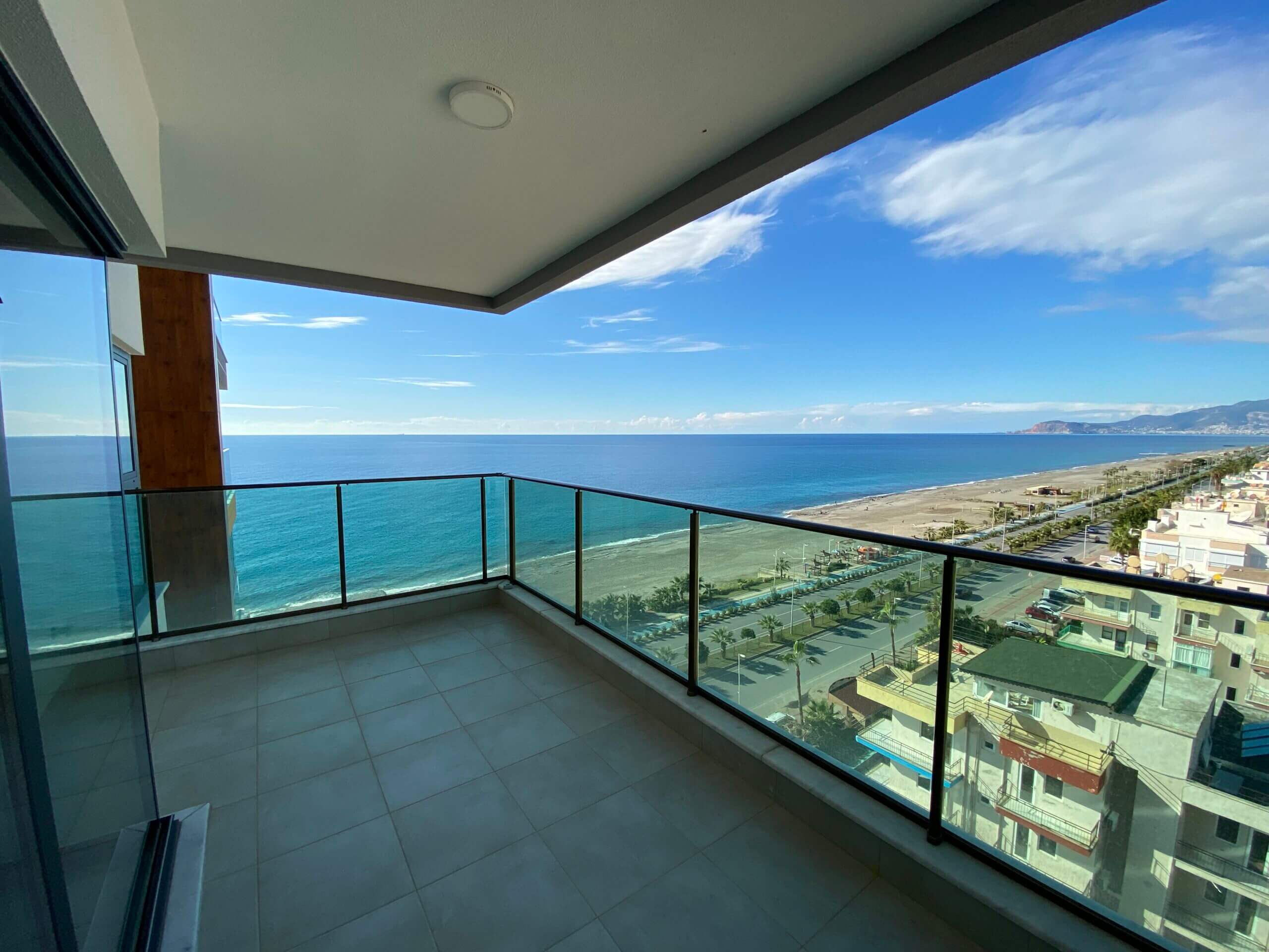 Alanya panoramic sea view flat