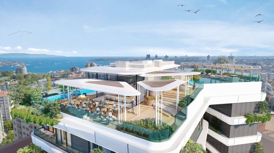 Luxury apartments Bosphorus view