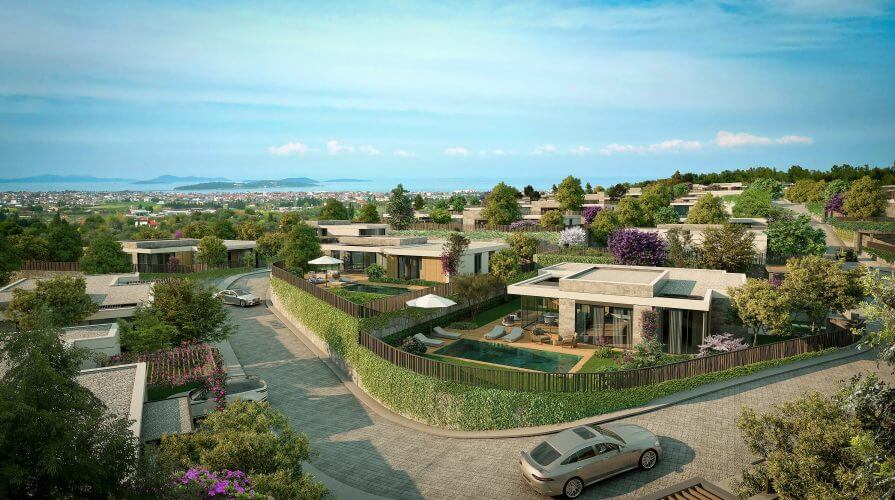 House with private pool in Urla