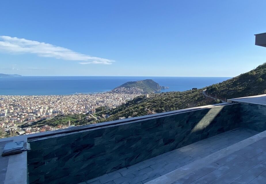 castle view villas in Alanya