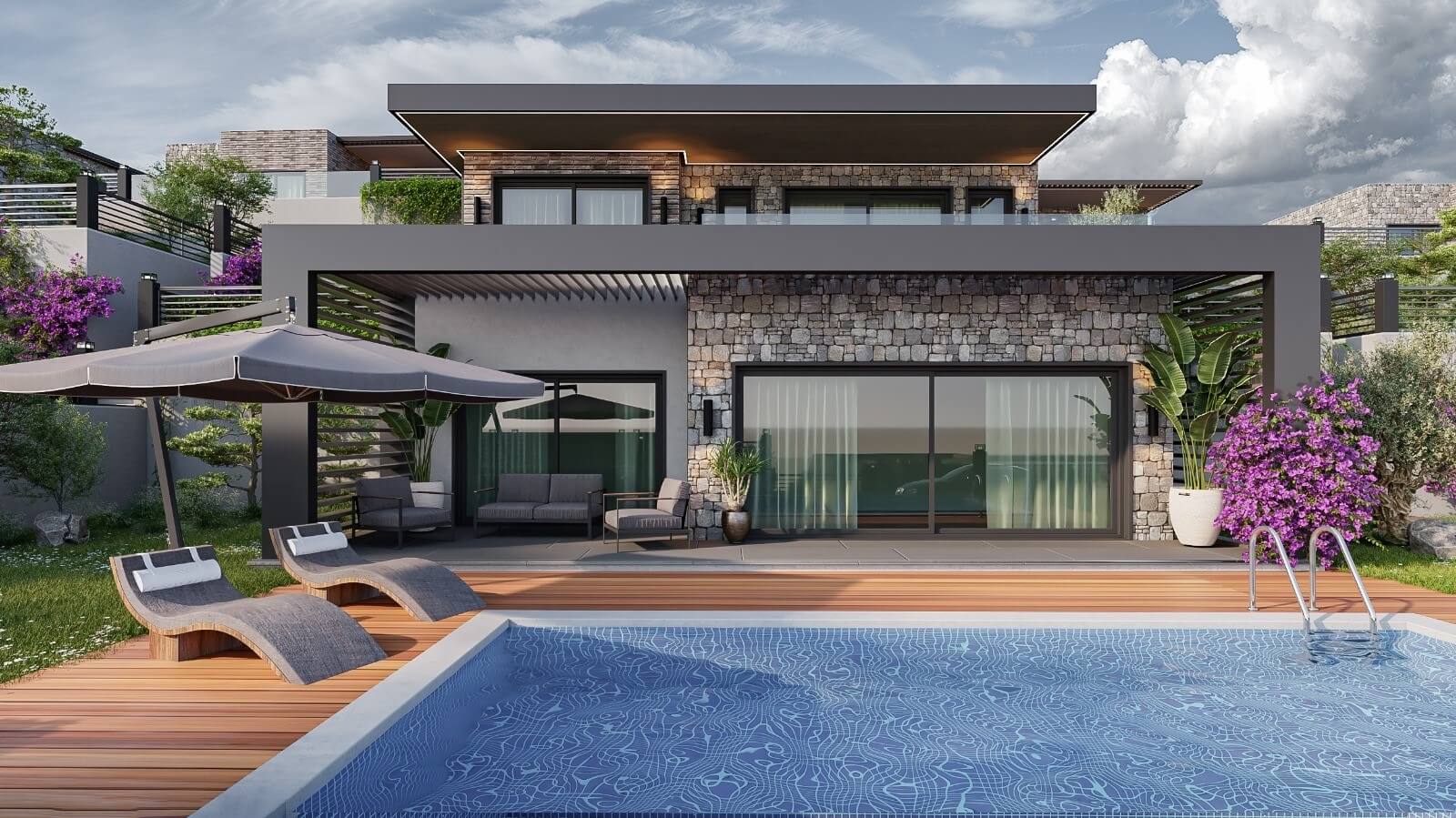 Yalikavak Bodrum sea view villas