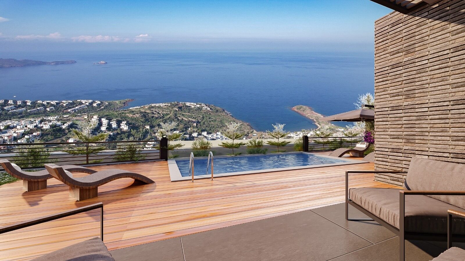 Yalikavak Bodrum sea view villas