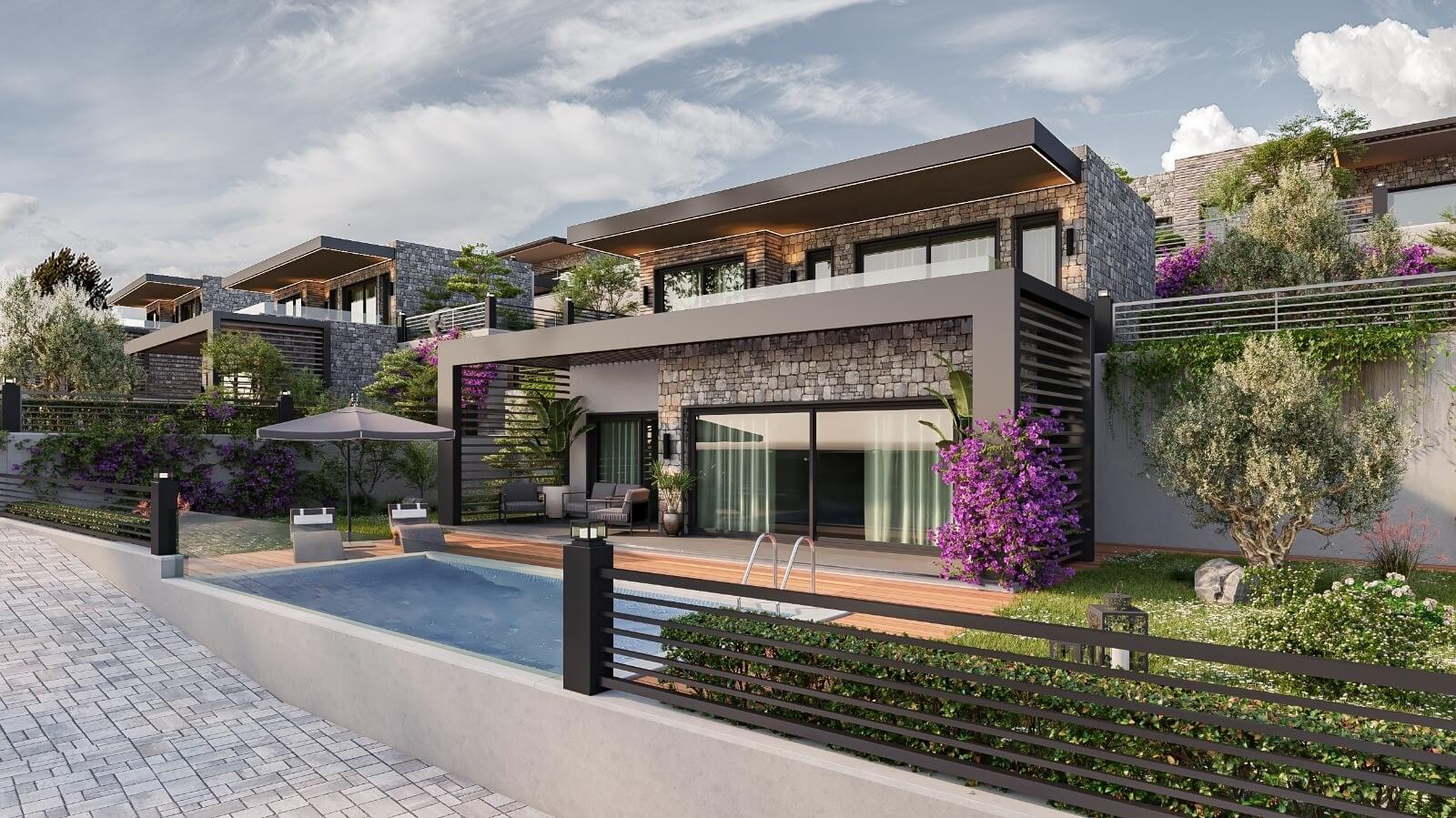 Yalikavak Bodrum sea view villas