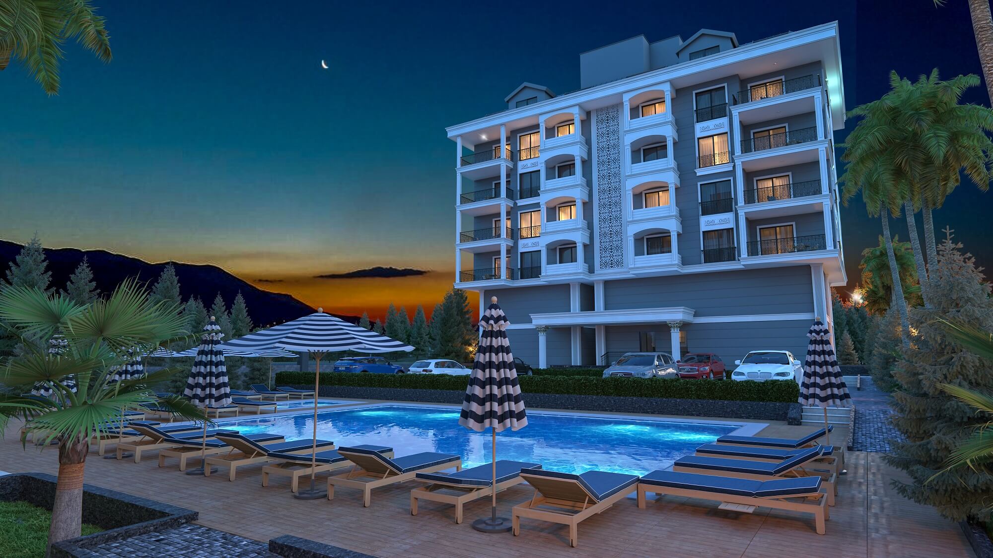 Luxury flats in Alanya Turkey