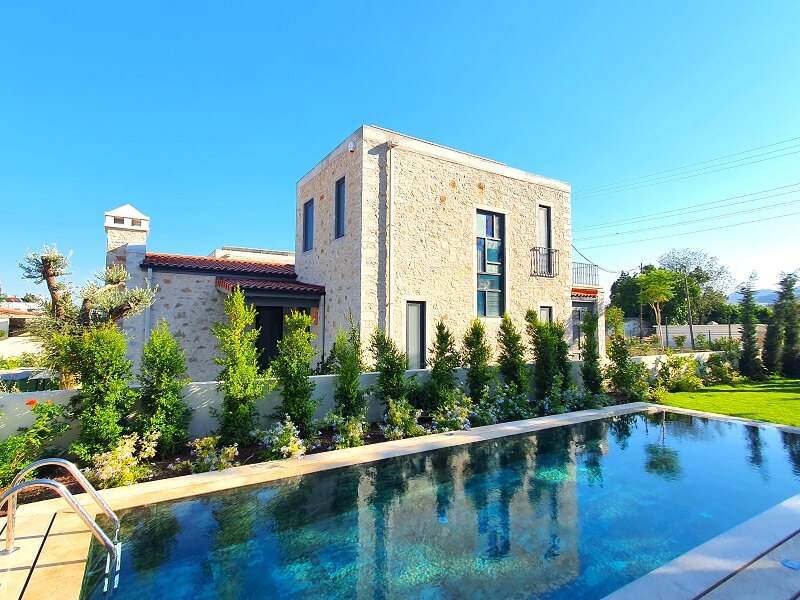 Bodrum stone villa private