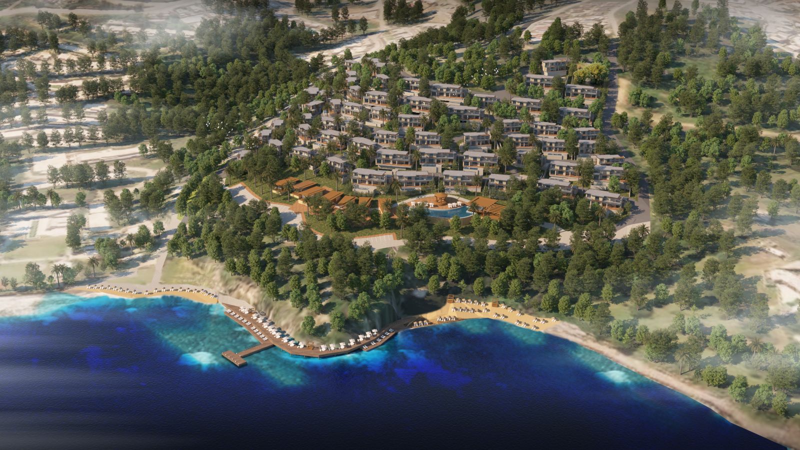 Seafront Bodrum homes