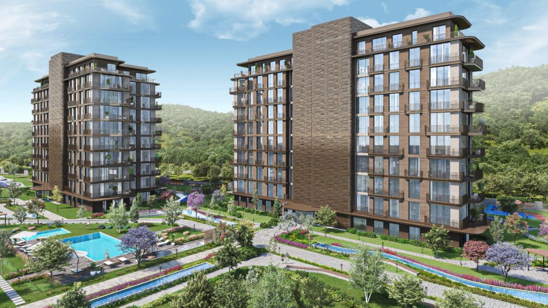 Nature view flats in Maslak
