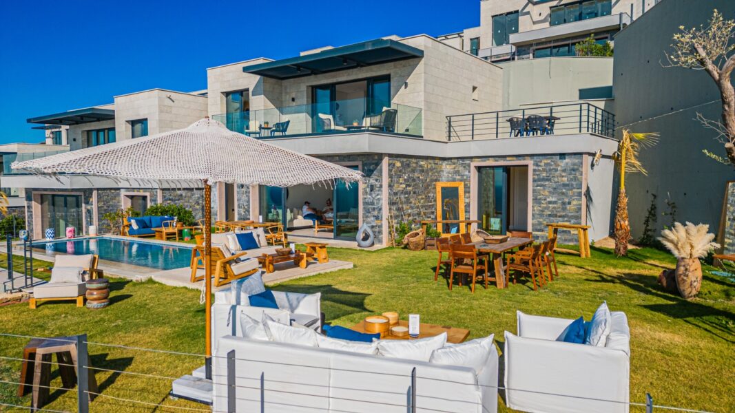 Luxury Gumusluk houses