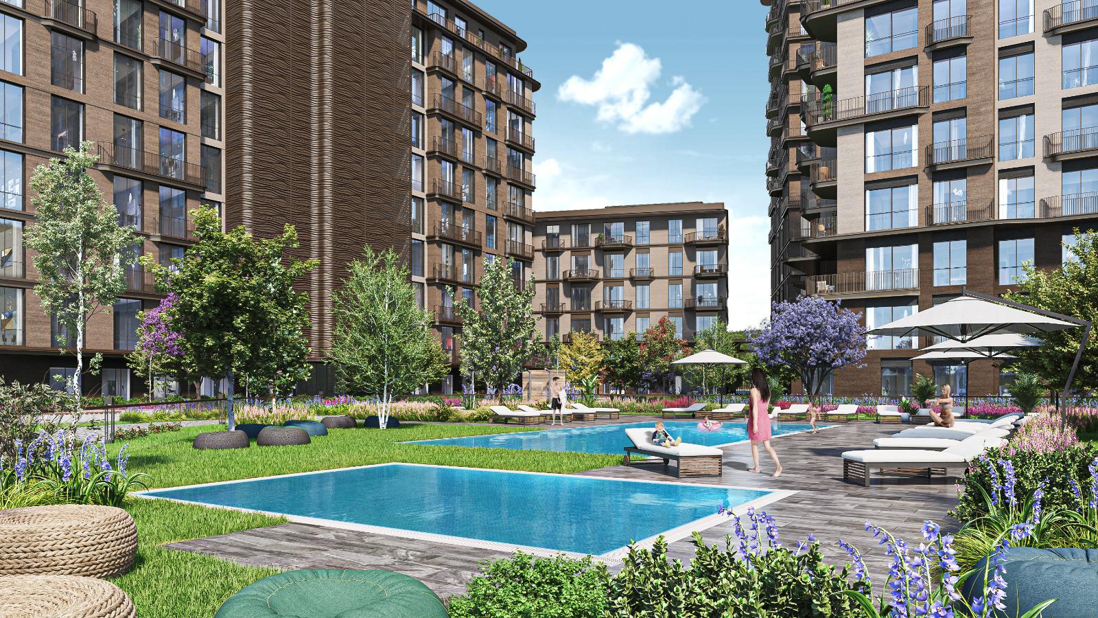 Nature view flats in Maslak