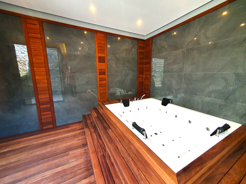 Luxury spa villa