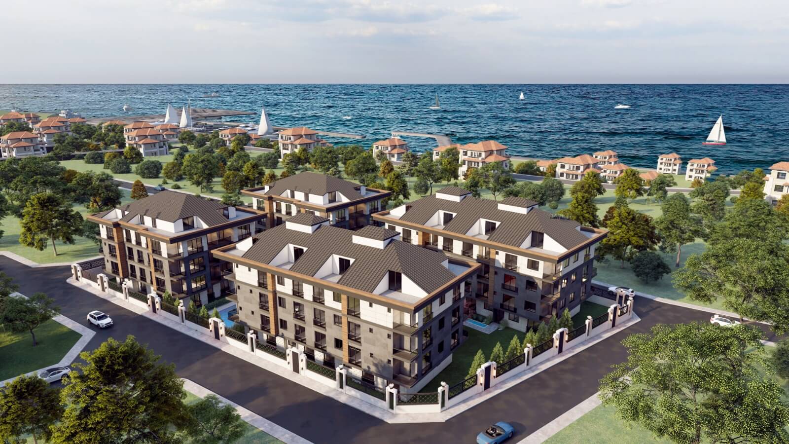 Sea view homes