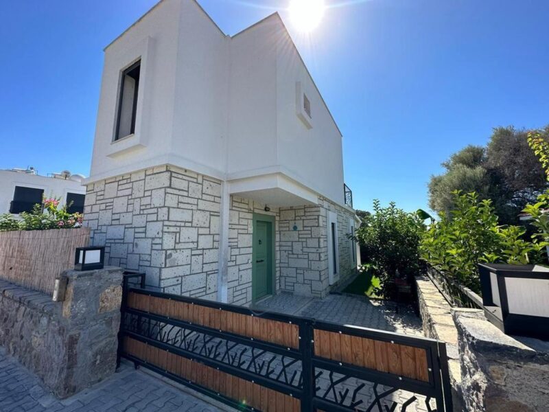 modern Gumusluk villa