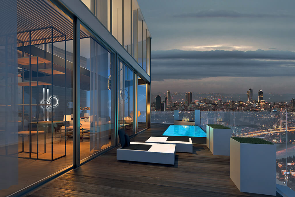 Prestigious luxury Istanbul penthouses