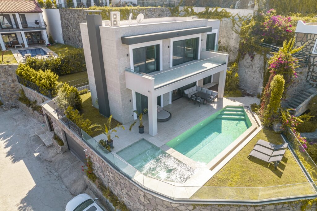 luxury Bodrum sea view villa