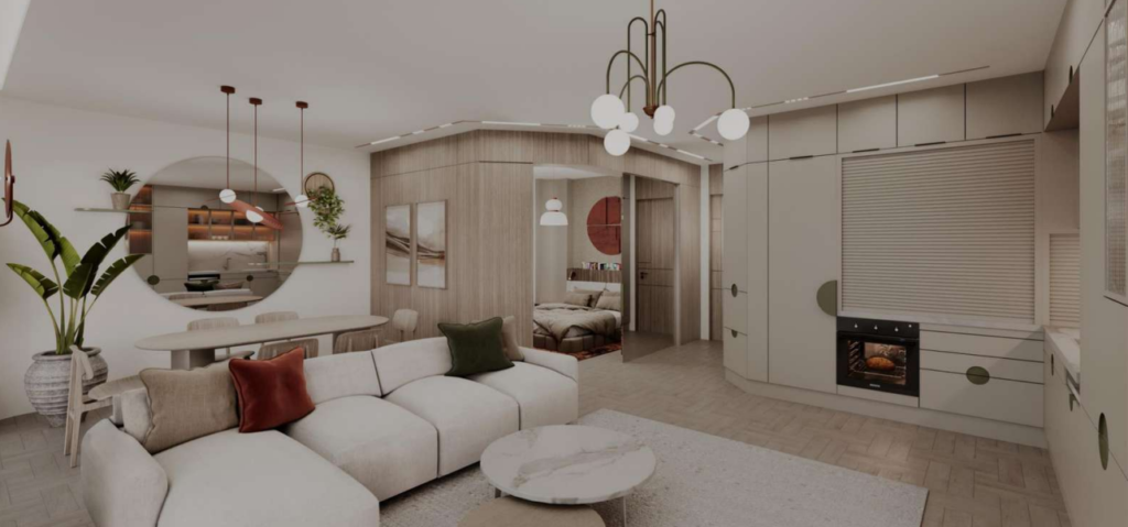 Bodrum town luxury apartments