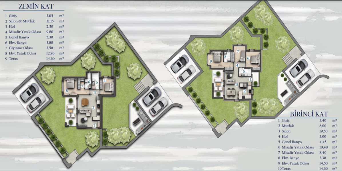Gumusluk luxury flats