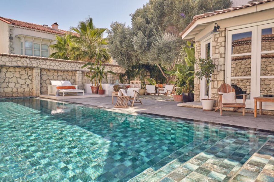 stone villa