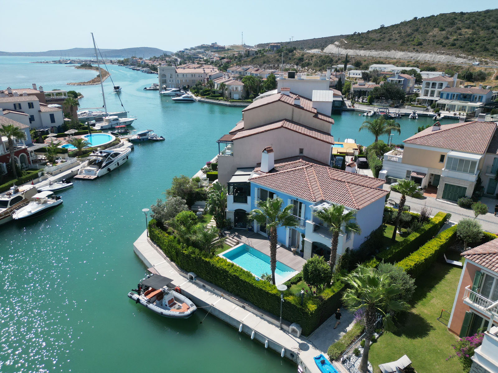 Alacati seafront villa