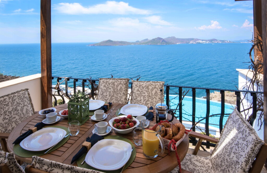 full sea views